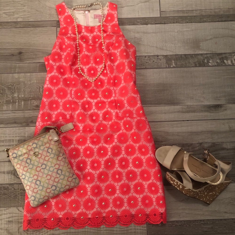 **SOLD**Lilly Pulitzer pink dress